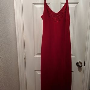 Red After 5 Dress